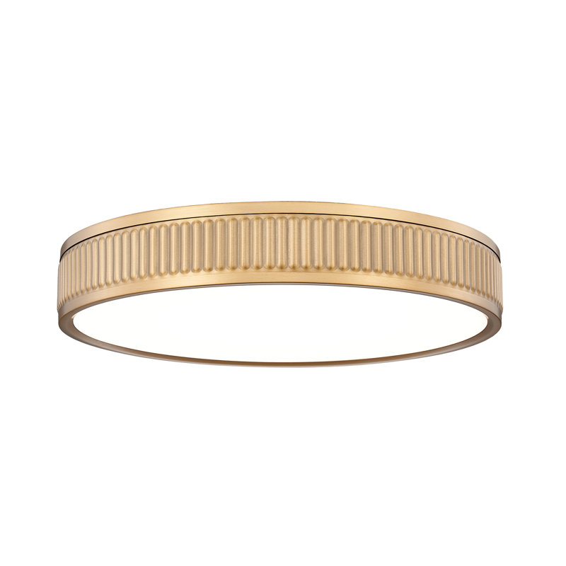 Joanie 16.75 inch 1 Light Flush Mount, Gold