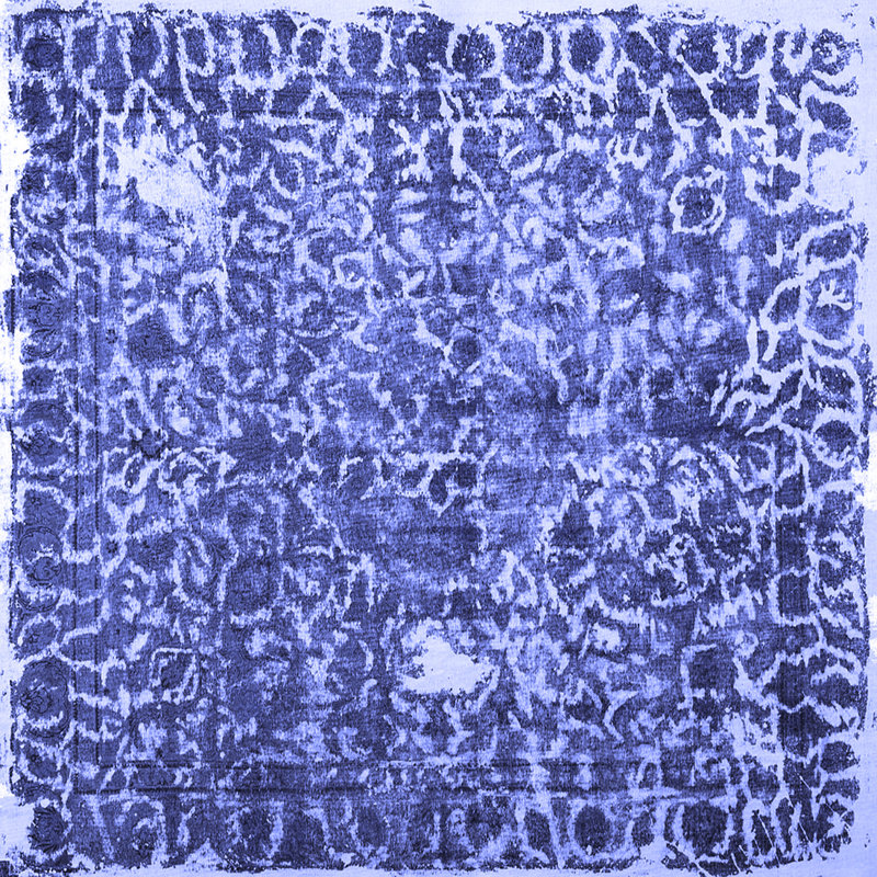 Abstract Indoor Rug, Square 4'