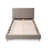 Upholstered Platform Bed No Spring Box Needed, Easy Assembly-Queen