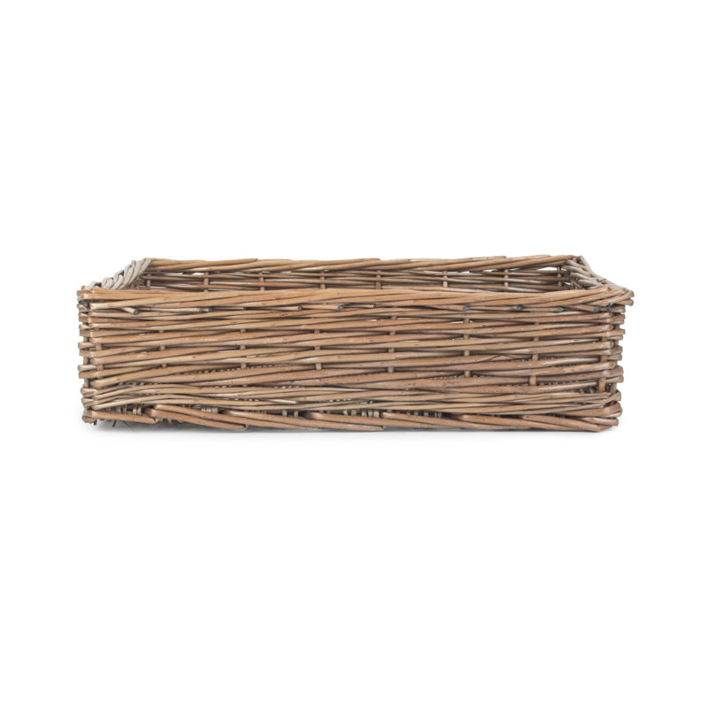 Filley Wicker Storage Tray Basket 