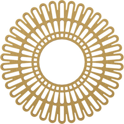 Médaillon de plafond 40 po x 40 po x 14 7/8 po x P 1 po Cornellius
