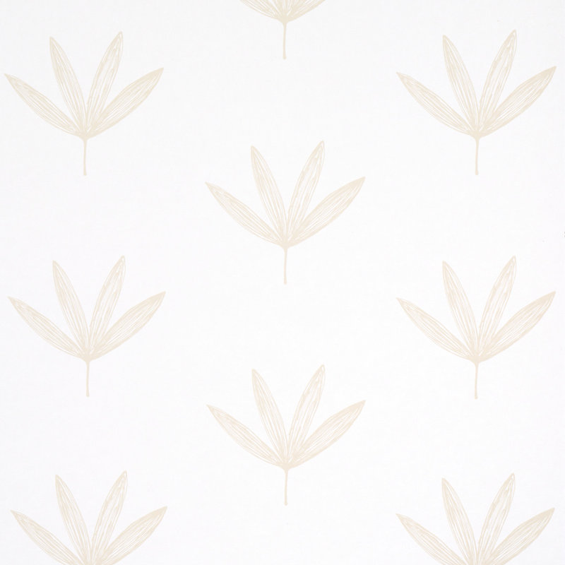Rue Wallpaper, White/Beige