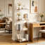 Bikales 119cm H x 39cm W Acrylic Standard Bookcase