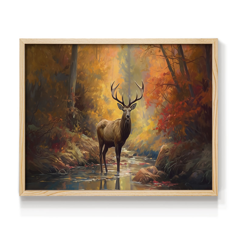 Faune - III - Reproduction encadrée - Restickable, Naturel, H 22 po x l 28 po