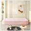 Canapé-lit de 78,7 po convertible moderne avec couverture, canapé en velours côtelé rose pour le salon-1135580154