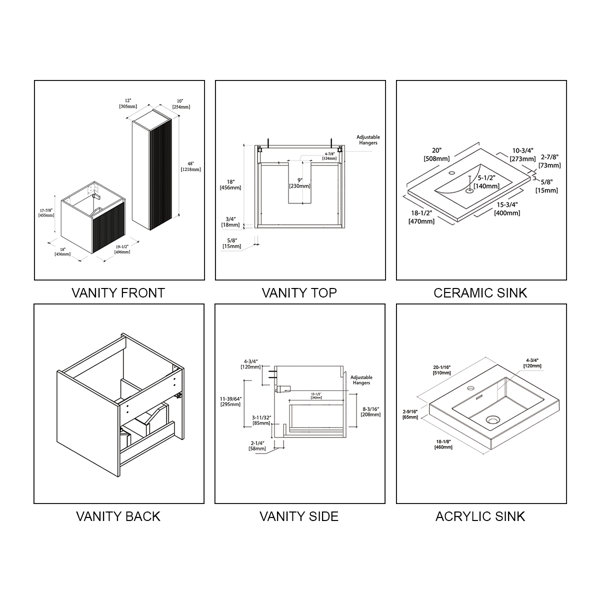 Dimensions du produit