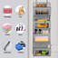 Wall Organizer with Wall Baskets-874833793