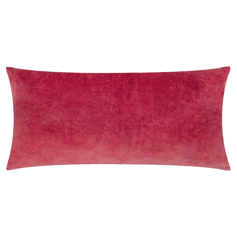 Laurel Geometric Rectangular Throw Cushion With Filling, Pink/Blue