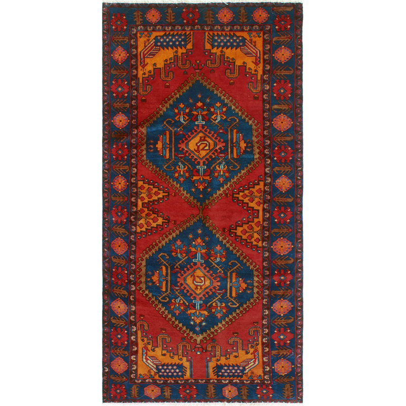 Khylar Distressed Irvin Red Runner