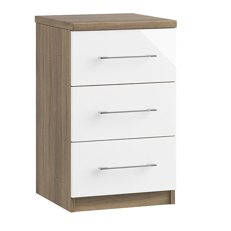 40cm W Manufactured Wood Bedside Table