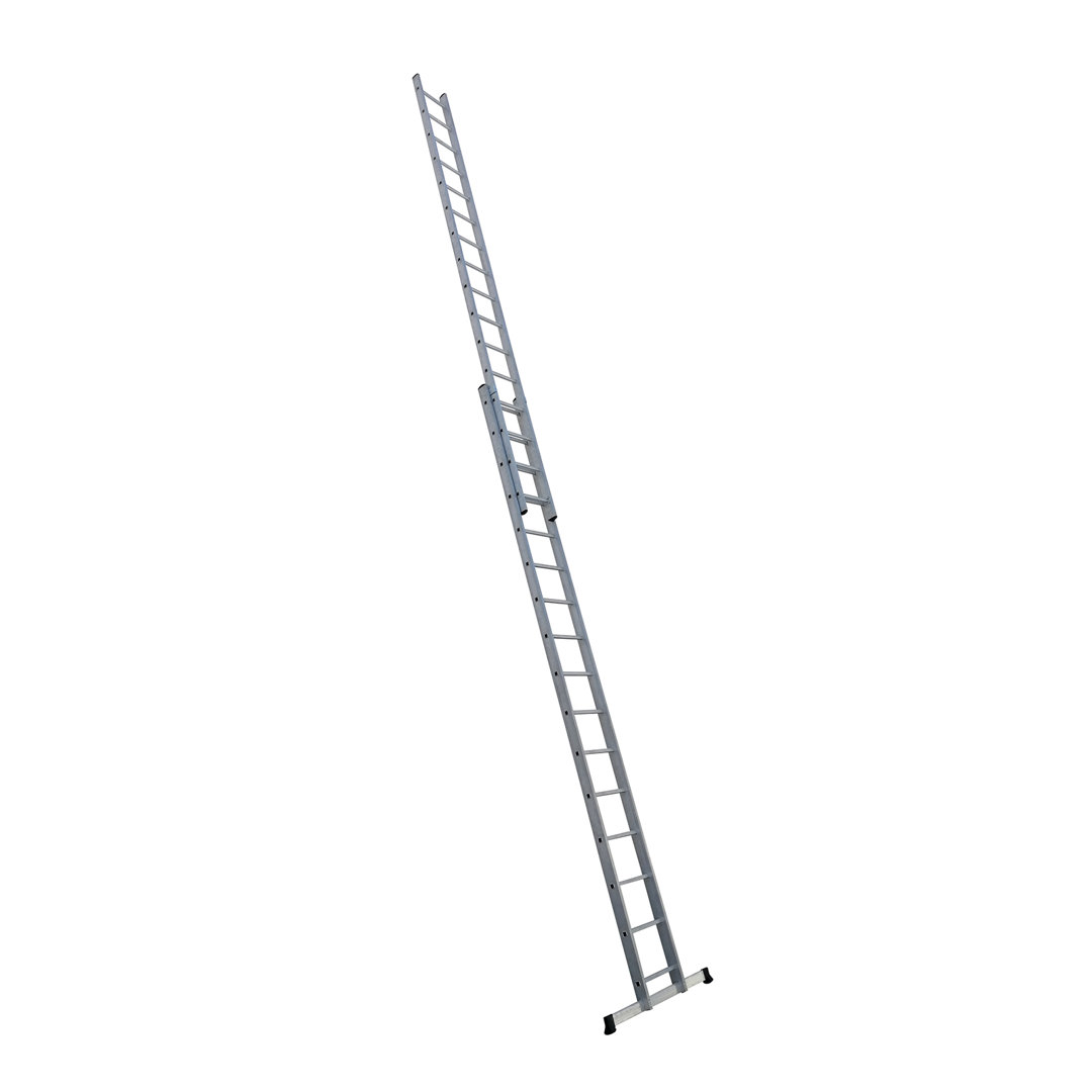 32 - Step Aluminium Lightweight Folding Extension Ladder