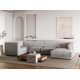 Shonnard Corduroy Modular Large Corner Sectional W/ Chaise - 5 Piece