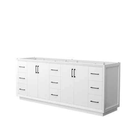 Strada 83.25'' Double Bathroom Vanity Base Only