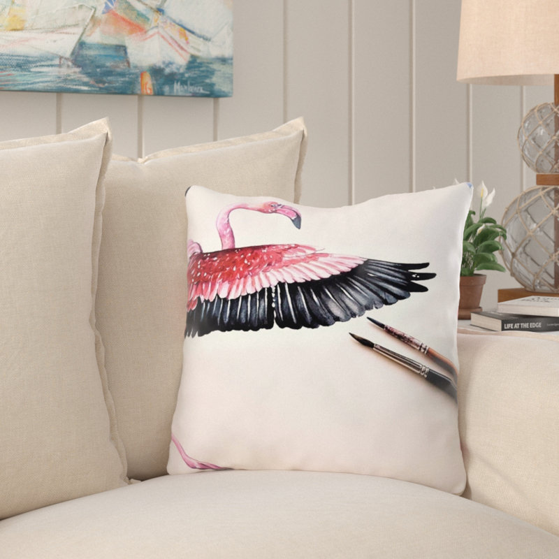 Coussin décoratif Simeon, Microsuède, Intérieur