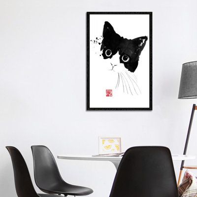 Impish Cat by Péchane - Painting on Canvas