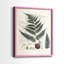 Collection de fougères VI - reproduction encadrée de qualité supérieure - prête à être accrochée - aucun clou requis - aucun clou requis-1598810743-1598810737