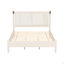 Grand lit en bois massif, support robuste de 500 lb, aucun sommier requis-611370448-611370449