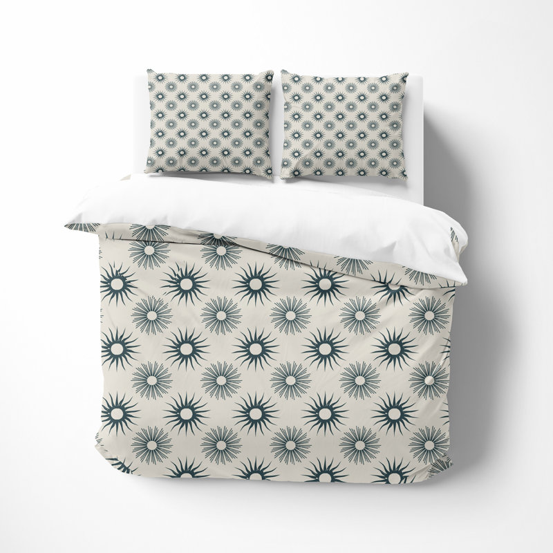 Polyester Abstract Duvet Cover Set, Twin Duvet Cover + 1 Queen Pillowcase