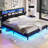 Dontrail Upholstered Sleigh Bed-396156593-396156589