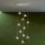Vine 11 Clear Glass Pendants Chandelier-1762978088-1762978085