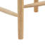 Oslo Stool with Solid Wood Frame