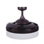 Ventilateur de plafond à pales rétractables de 122 cm (48 po) avec lumière et télécommande, ventilateur de plafond moderne Fandelier, technologie de conception brevetée, pales plus robustes et plus épaisses, finition bronze huilé-690435869