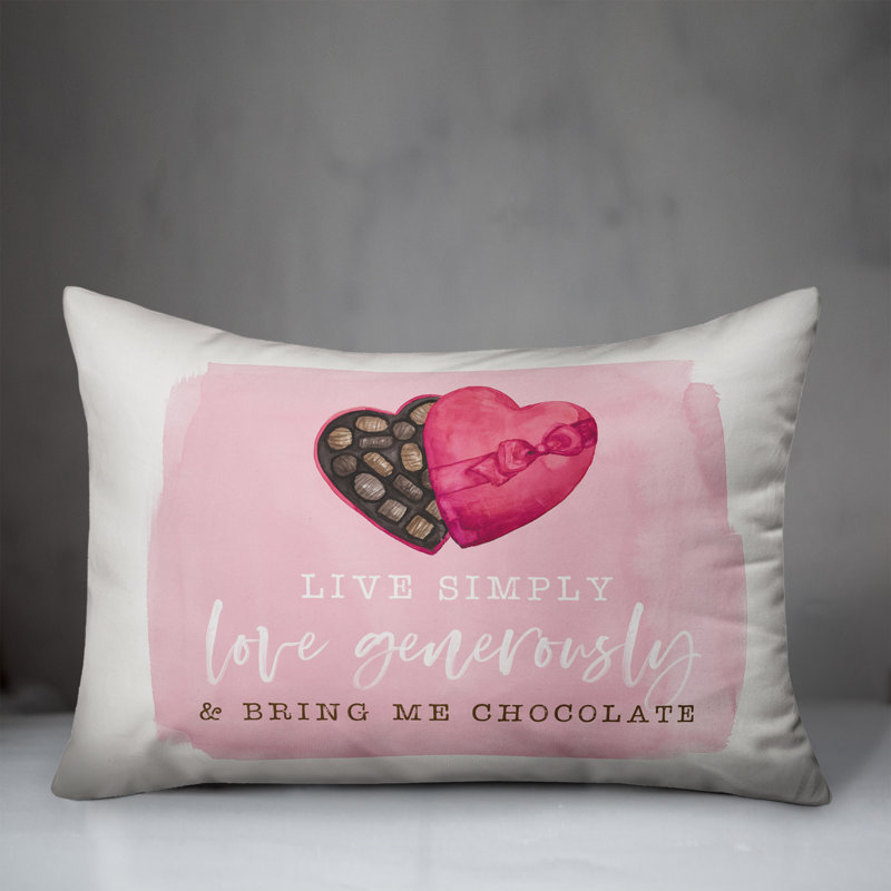 Abstract Reversible Throw Pillow