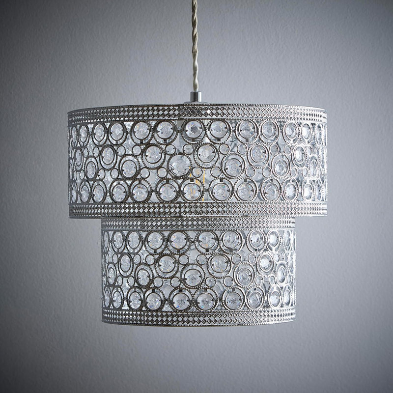 Allyssa 1 - Light Chrome Pendant
