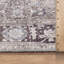 Tapis gris Elise - lavable à la machine, texture à poils plats avec envers antidérapant-1839681207