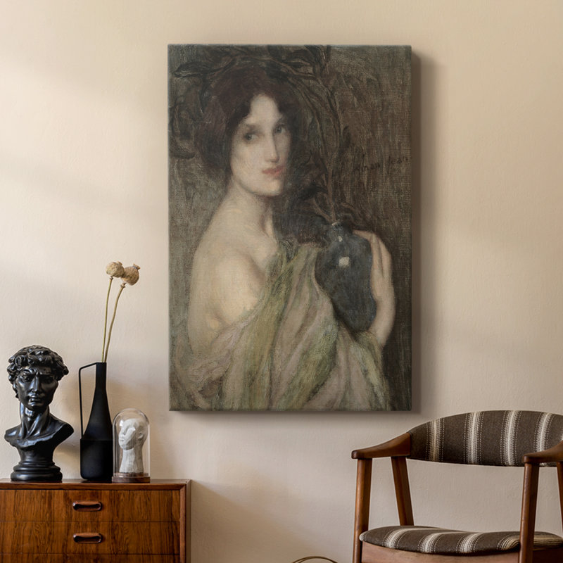 Impression de portrait rétro LXI - galerie Cavas sur mesure, H 36 po x l 24 po