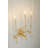 Steel Candle Wall Light