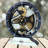 Desk wooden Clock Round 10 inches with Real Moving Gears (Transformable into a Wall Clock - detachable base) Canada Collection-1049897920