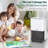 Uhome 30 Pints Console Dehumidifier for Rooms up to 3000 Cubic Feet