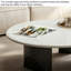 Luxury-Style Round Marble Coffee Table-343190591