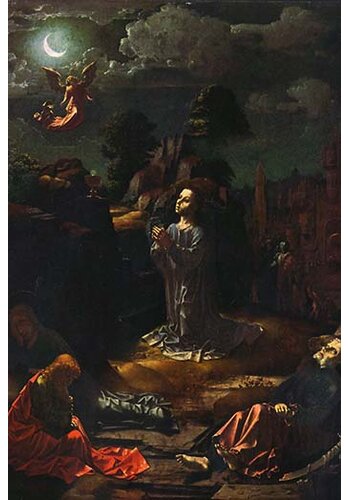 Buyenlarge Christ At The Mount Of Olives by Jan Baks Print | Wayfair