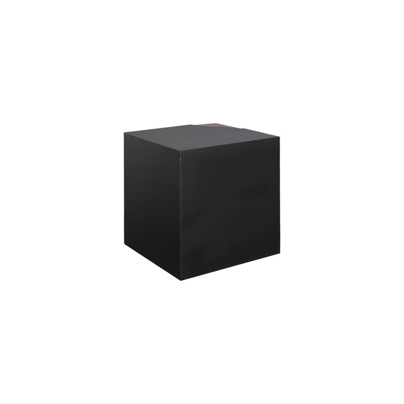 Table d'appoint en coin, naturel, fer