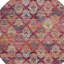 Tapis rond lavable d'extérieur 8 pi Aztec