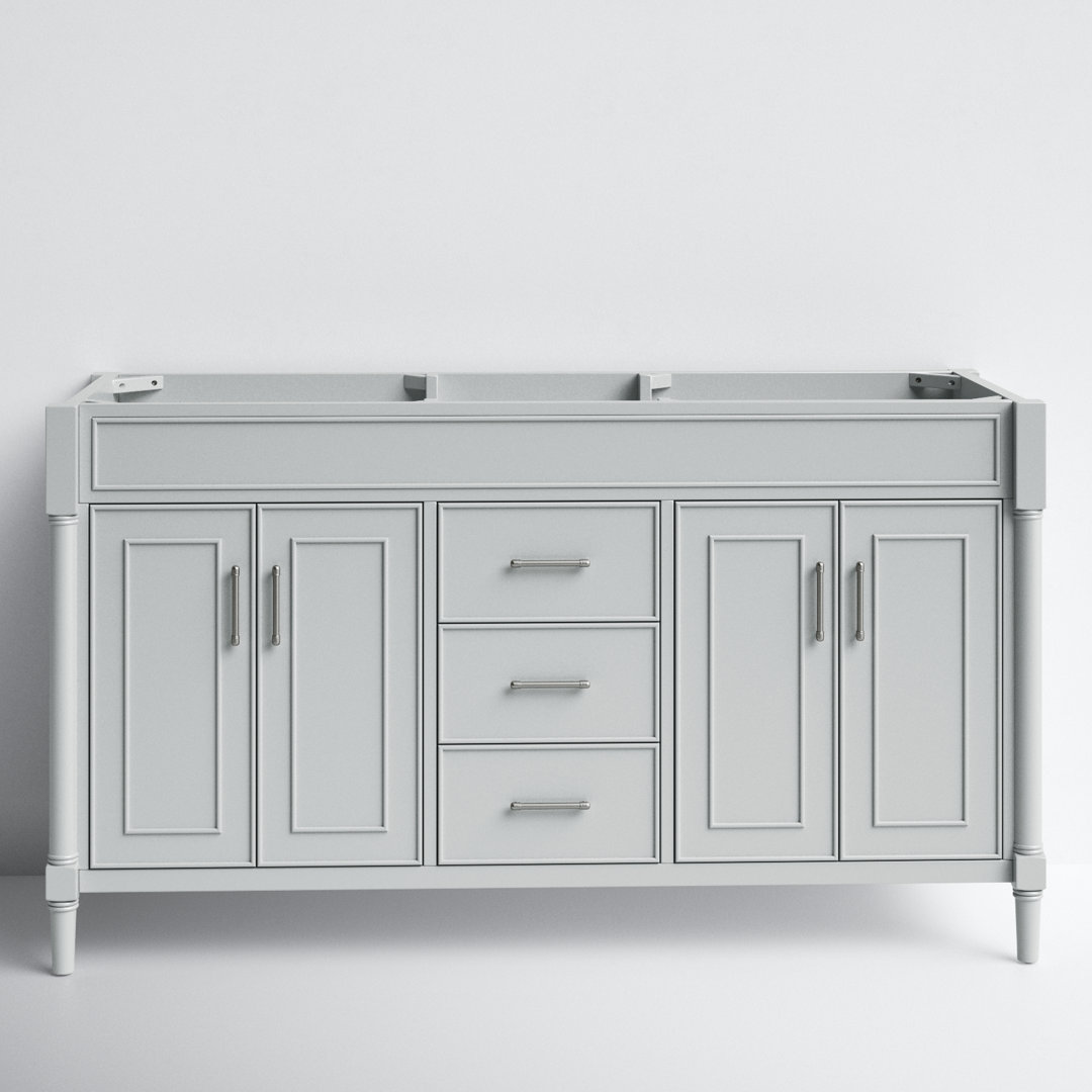 Addison 60" Double Bathroom Vanity Base Only Joss & Main Base 