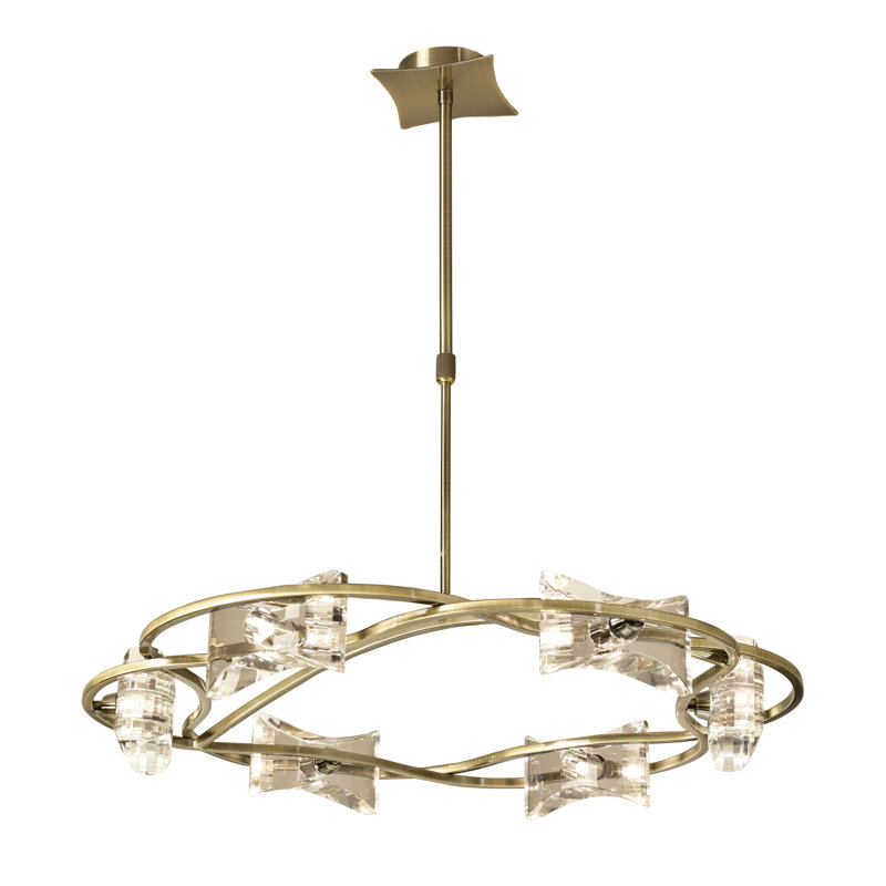 Wegate 6 - Light Unique/Statement Pendant, Copper