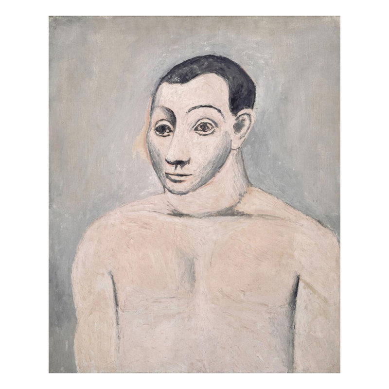 Autoportrait (autoportrait) par Pablo Picasso - Estampe numérique, H 40 po x l 32 po