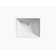 Memoirs® Vitreous China Rectangular Undermount Bathroom Sink with Overflow