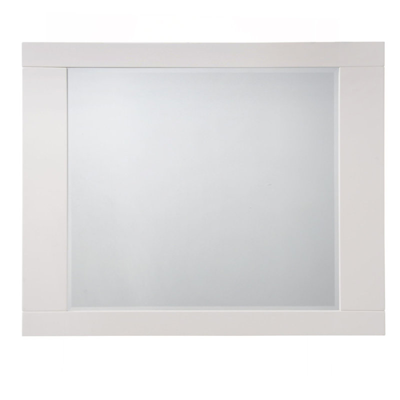 White High Gloss Finish Mirror