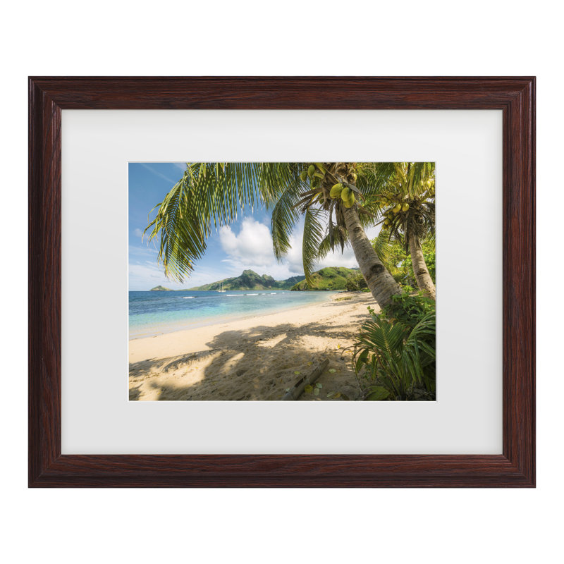 Art encadré par Stefan Hefele, H 13,75 po x l 16,75 po