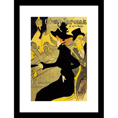 " Divan Japonais " by Henri De Toulouse-Lautrec