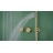 Lisboa Brushed Gold Round 12' Rain Head Minimalist 2 Way Function Shower Kit