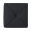 - Charcoal Grey Fabric Ideal For Relaxation 17X16.5X16.5 Inches No Assembly Square In Extra Seating Option Required