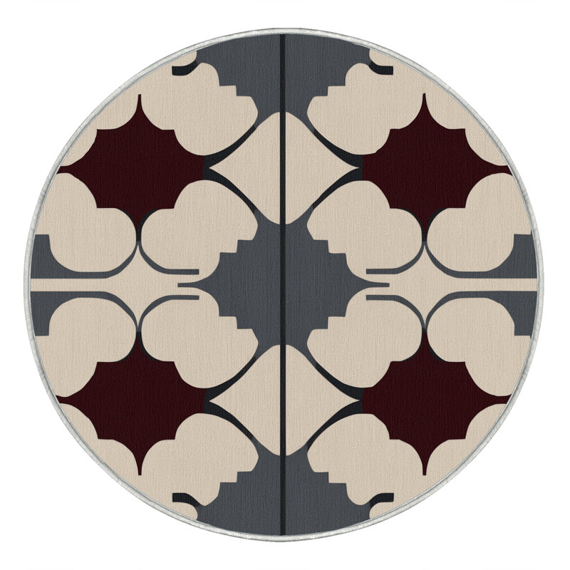 Meticulous Curve Rug, Round 6'