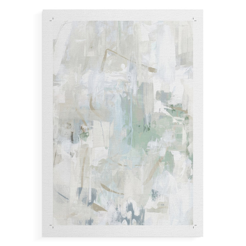 Impasto Poem II - Impression sur toile seulement - NON-CADRE, H 27 po x l 18 po