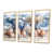 Toile naturelle avec cadre flottant