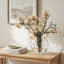 Organic Modern Butterfly Magnolia Arrangement